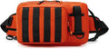 Outdoor Camping Chest Bag Tactical Shoulder Molle Waist Bags Fishing Lure Belt Pack Travel Sling Hiking Hunting Backpack Sac(Orange)