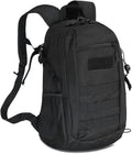 Compatible For Outdoor sports travel backpack camping fishing and hunting men's 15L waterproof tactical(Black B)