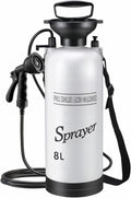 Portable Camping Shower 8L Portable Shower with 10 Modes Sprayer Head and 9.84ft Hose for Garden Picnic Hiking Beach Car Cleaning.