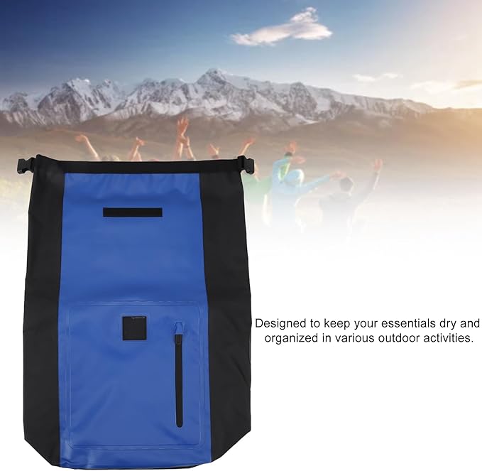 RiToEasysports Water Proof Backpack 25L Dry Bags Floating Kayak Backpack with PVC Mesh for Kayaking Paddle Boarding Camping Fishing