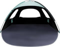 WhiteFang Beach Tent Anti-UV Portable Sun Shade Shelter for 3/4/6/8 Person Extendable Floor with 3 Ventilating Mesh Windows Plus Carrying Bag Stakes and Guy Lines