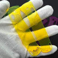 1 Pair Custom Acrylic Scales Handle Fits for Bugout 535 DIY Making Accessory(Yellow)