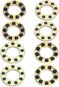8PCS Brass Flippers Fit for Outdoor Pocket Knife CNC Gasket Washers DIY Replacement Accessory(XXX-Large)
