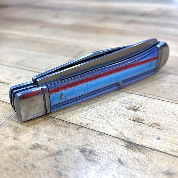 HOOEY Unisex Large Cali Stripe Trapper Knife Multi One Size
