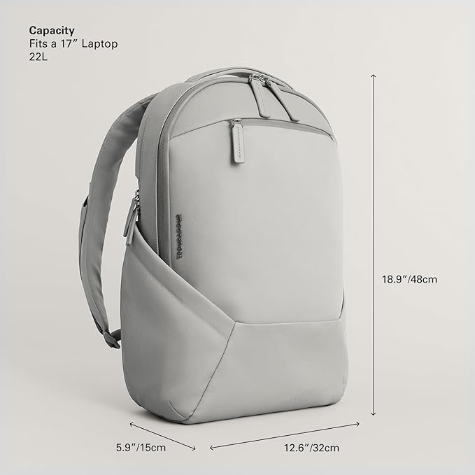 Troubadour Apex 4.0-22L Premium Laptop Backpack - Ergonomic &amp Water Resistant - Designed for Work and Travel - Scree