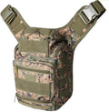 Outdoor Sports Hiking Sling Bag Shoulder Gear Pack Chest Range Bag Molle Camouflage Tactical Versipack