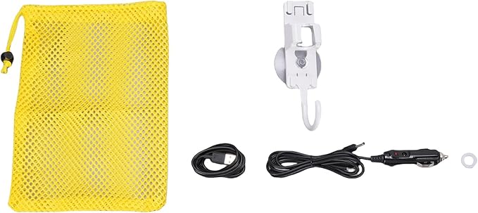 Irfora Portable Camping Shower Electric Pump Kit 3 Adjustable Spray Modes for Outdoor Activities