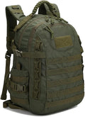 Genérico Compatible For Army Backpack 35L Military Tactical Rucksack Outdoor Waterproof Trekking(Army Green)
