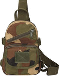Tactical Sling Bag Shoulder Pack Small Crossbody Chest Bag for Outdoors Hiking Camping Trekking Everyday Carry
