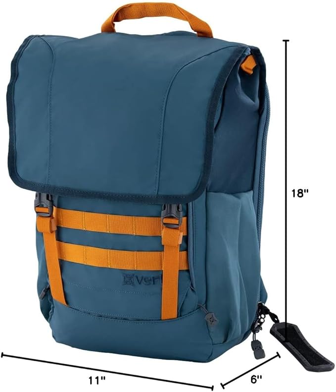 Vertx Last Call Pack Tactical Backpack 20L Medium Molle Laptop Rucksack for Travel Work Outdoor Concealed Carry Utility Tactical Gear Bag Reef/Colonial Blue