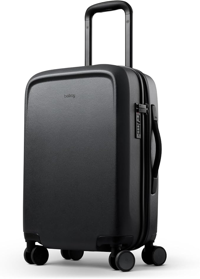Bellroy Transit Carry-On (41L carry-on luggage with hard shell and removable packing cells) - Black