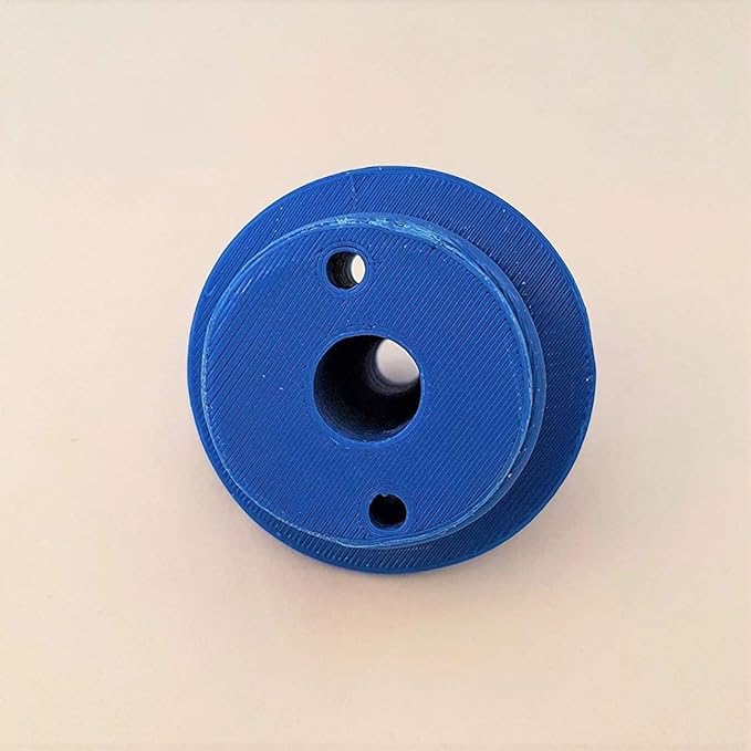 3D Cabin Camper Motorhome Water Tank Filler Cap Hose Connector : Fits Continental Screw Type : White Adapter Blue