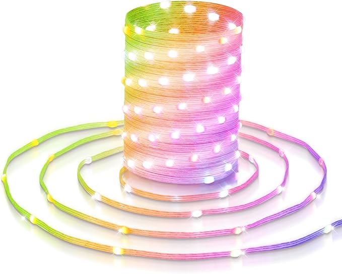 100ft Color Changing Christmas String Lights 300 LED Twinkle Fairy Lights String Waterproof 200+ Scene Modes Smart App &amp Remote for Indoor Outdoor Christmas Tree Xmas Bedroom Patio Decor