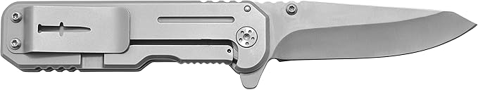 CAMILLUS CHOFF / 6.25 OVERALL / 2.75 DROP POINT BLADE/AUS-8 / SILVER
