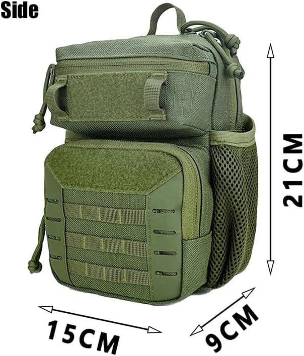 Tactical Shoulder Bag Molle Sling Bags with Strap Included Water Proof EDC Sling Bag Backpack for Every Day Carry