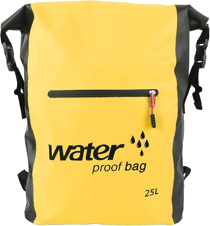 Alomejor 25L Water Resistant Dry Bag Wet Dry Separation Water Resistant Backpack for Outdoor Hiking Camping