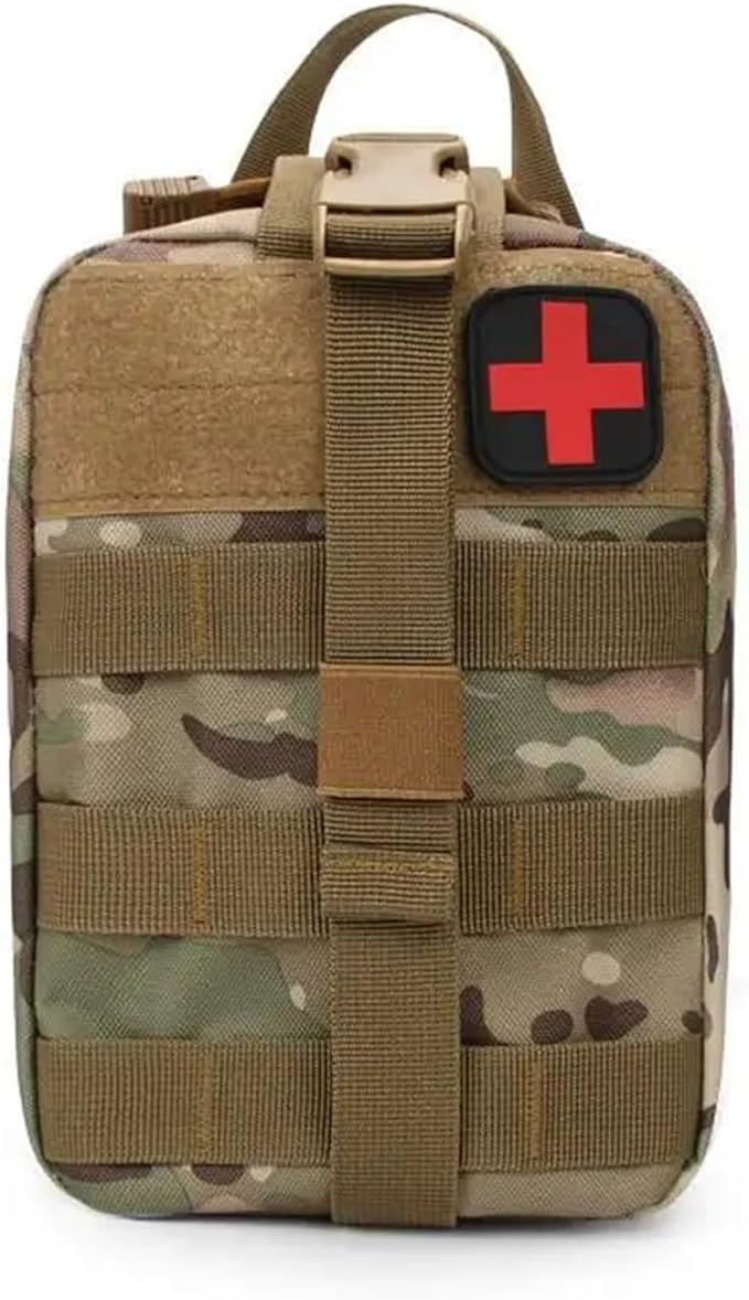 Outdoor First Aid Kit Molle Medical Kit Survival Emergency Pack Travel Fishing Camping Hiking Hunting Accessories