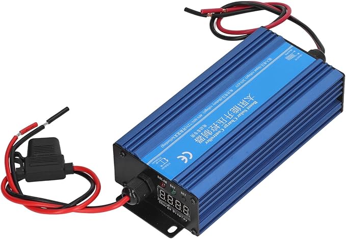 Dioche Boost MPPT Controller Solar Boost Charge Controller MPPT 600W 48V/60V/72V HighEfficiency Solar  4-Digit Digital Display Lithium Battery Compatible Child