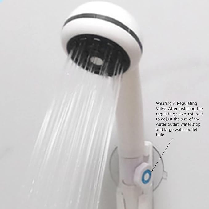 Portable Shower Rubber Hose Wearing a Regulating Valve Camping Shower 1.5 Meters Deep in Water Portable Outdoor Shower for Camping Outdoor