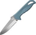 Benchmade - Undercurrent 18040S Outdoor Knife with Depth Blue Santoprene Handle (18040S)