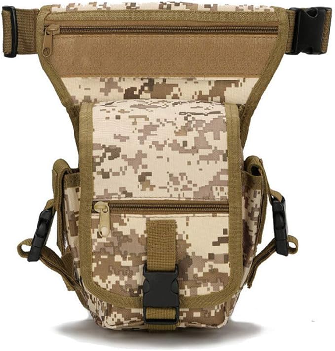 Outdoor Sports Hiking Versipack Camouflage Bag Tactical Leg Pack - DD