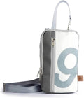 Belt Bag Nautical Grey White Number Light Grey Recycled Canvas White 22cm x 4cm x 14cm (HxBxL) White 22cm x 4cm x 14cm (HxBxL)