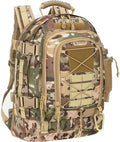 Extra Large 60L Tactical Backpack for Men Women Outdoor Water Resistant Hiking Travel Laptop Bag(CP)