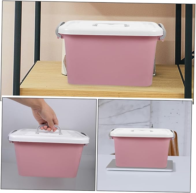 Cabilock Nordic Style Craft Organizer Socks Organizer Box Small Plastic Supplies Tool Box Large Plastic Storage Bins