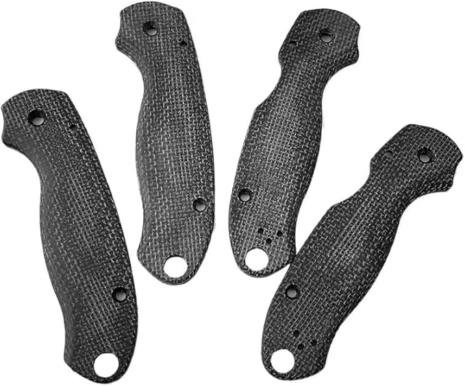 2-Piece Pair Micarta Scales Fits for C223 Para3 Blank Handle Patch DIY Replacement