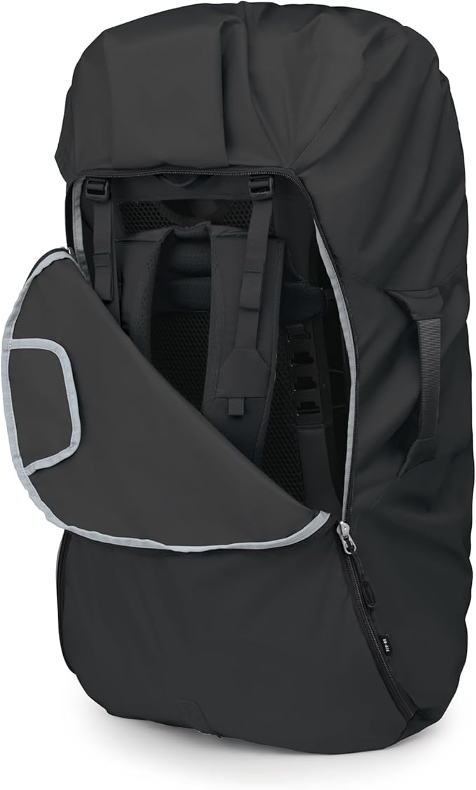 Osprey Farpoint Trek 55L Men's Travel Backpack - Hybrid Backpacking &amp Travel Bag with Internal Organization Black