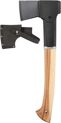 Fiskars Norden N10 Chopping Axe with Recycled Leather Sheath (17 in.)