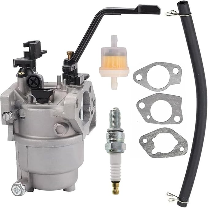 Carburetor With Spark Plug For CAT RP5500 490-6489 502-3686 Watt Gas Generator