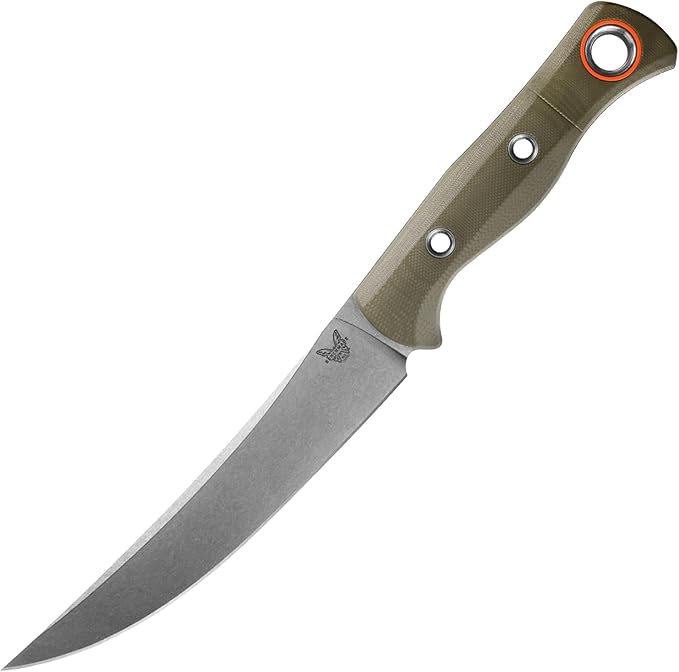 Benchmade - MeatCrafter 15500 Hunting and Cutlery Knife with OD Green G10 Handle (15500-3)
