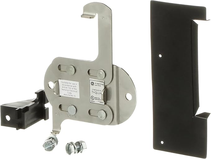 ABB THQLLX4 Generator Interlock Kit for 4-Circuit Main Service Load Centers • Safe Utility-to-Generator Power Switching • Durable Construction • Mounting Hardware Included • Compact Design