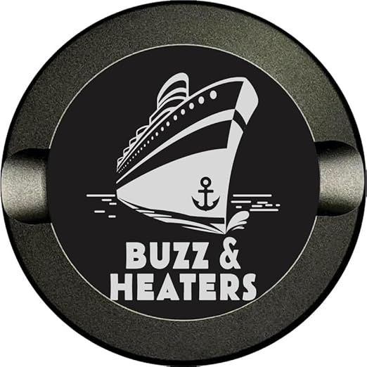 Buzz &amp Heaters Metal Container for Zyn | Metal Holder for Zyn |Metal Can for Zyn | Metal Cases for Zyn Holder | Metal Pouch Cans for Zyn | Offshore Oceanliner Anodized