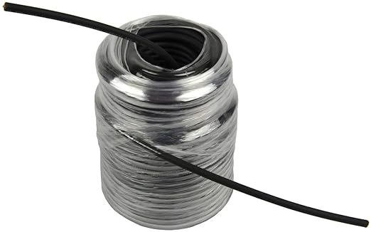 TEMCo 12 AWG Solar PV Wire 500 ft Black Bare Copper Made in USA