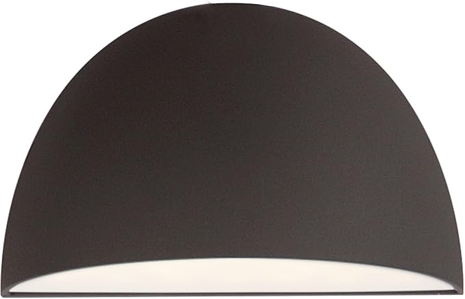 Maxim Lighting Pathfinder 1-Light Outdoor Wall Light | Architectural Bronze Aluminum Finish | Transitional Outdoor Light Fixture | Ideal for Porches Patios &amp Garages | Wet Rated | 52122ABZ