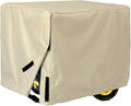 Porch Shield Waterproof Universal Generator Cover 38 x 28 x 30 inch for Most Generators 5500-15000 Watt Light Tan