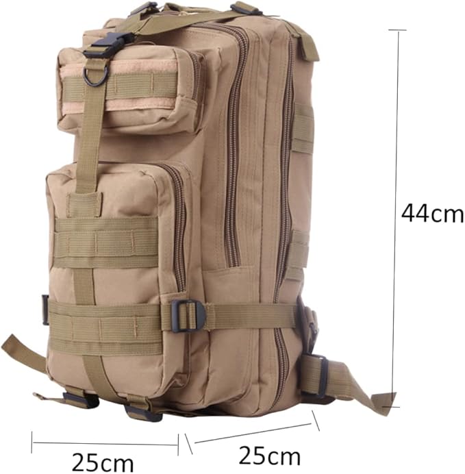 balacoo Military Camo Backpack Small Rucksack Hiking Pack Men Combat Travel Bag Organized Pockets Multi Options