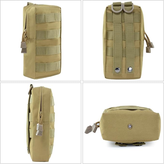 Tacticool Molle Pouch Tactical Compact Water-Resistant EDC Pouch Bag Small Utility Pouch