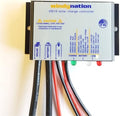 WindyNation Waterproof 10A 12V Solar Charge Controller w/ LED Charging and Load Indicators