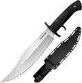 COLD STEEL Marauder 9 Japanese AUS8A Clip Point Blade 5.125 Kray-Ex Handle Tactical Outdoor Hunting Fixed Blade Knife w/Secure-Ex Sheath
