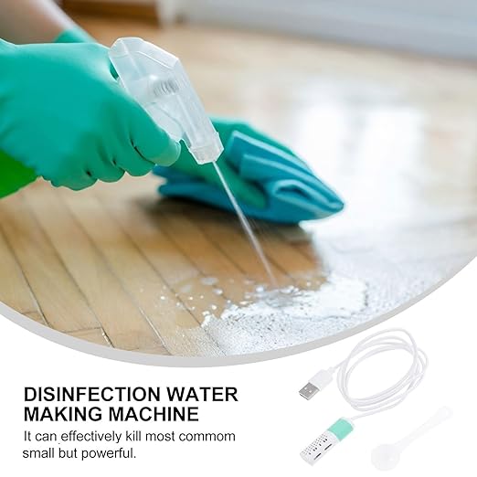 8 Pcs DIY Sodium Hypochlorite GeneratorElectrolytic Sodium Hypochlorite MakerPortable Hypochlorous Acid GeneratorMulti-Purpose Cleaning Supplies for Travel Home
