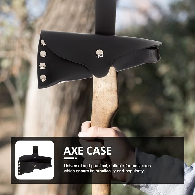 POPETPOP 3pcs Protective Cover for Portable Hatchet Durable Axe Protector Pouch for Camping Gardening and Outdoor Use Convenient and Functional Design for Safety and Style