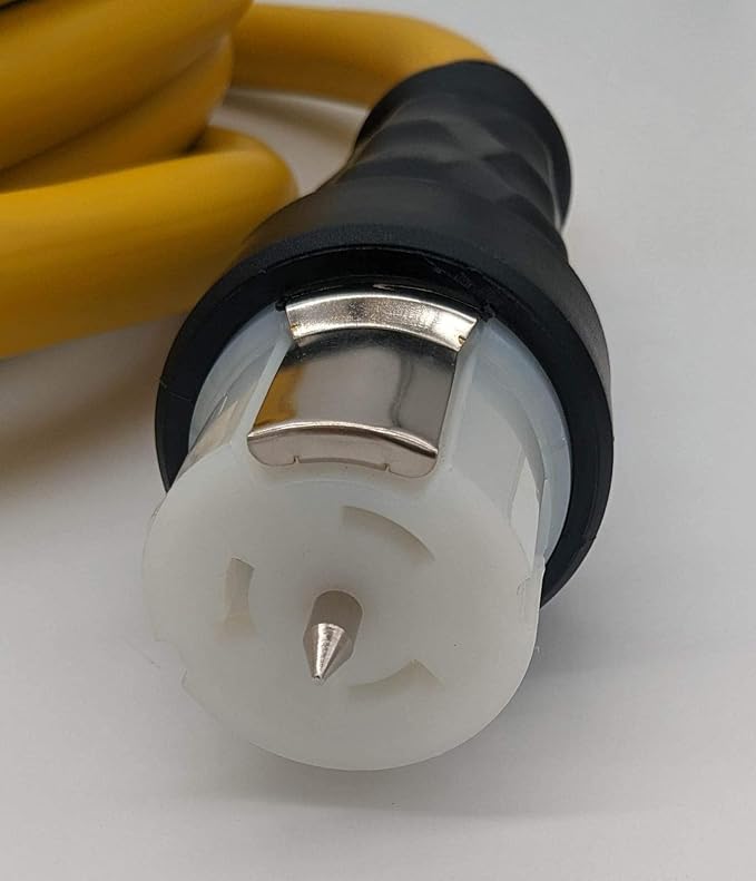 Connecticut Electric 50 Foot Generator Power Extension Cord 50 Amp 4 Prong NEMA 14-50P to SS2-50R (CS6364)