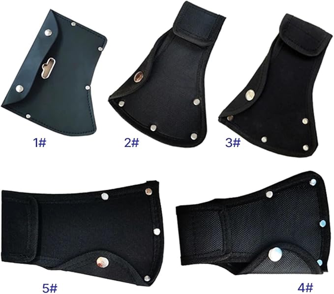 Hatchet Sheath Axes Heads Sheaths Handmade Protectors Case Light Weight Camping Waist Hangings Bag for Outdoor Work(3 600G Thin Clot)
