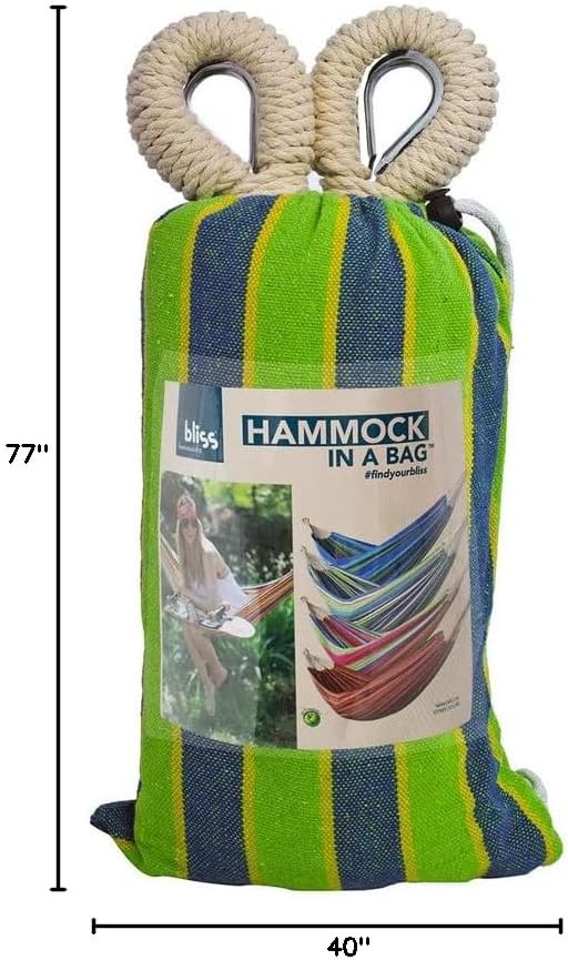 Hammock Bliss BH-400-B Bliss Brazilian Hammock220 lbs. Capacity - Assorted Colors