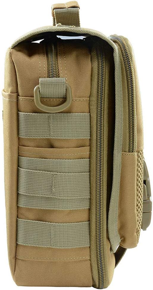 Sunnystacticalgear Outdoor Sports Hiking Sling Pack Camouflage Tactical Shoulder Bag - Tan