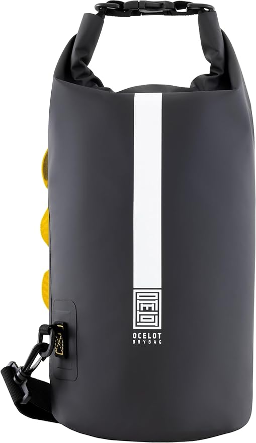 Cressi Ocelot Dry Bag – Water-Resistant Gear Protection with Carry Straps for Swim and Outdoor Activities - Designed in Italy