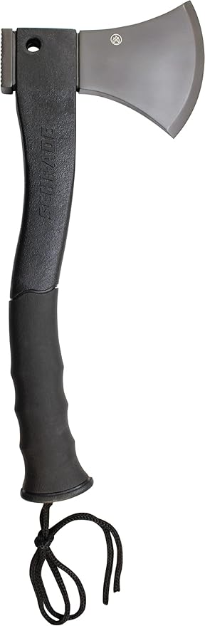 Schrade Delta Class Bedrock Axe with 3Cr13 Stainless Steel for Outdoor Survival